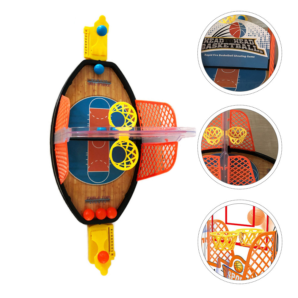 Kids Education Board - 1Set Basketball Court Game Interactive Shooting