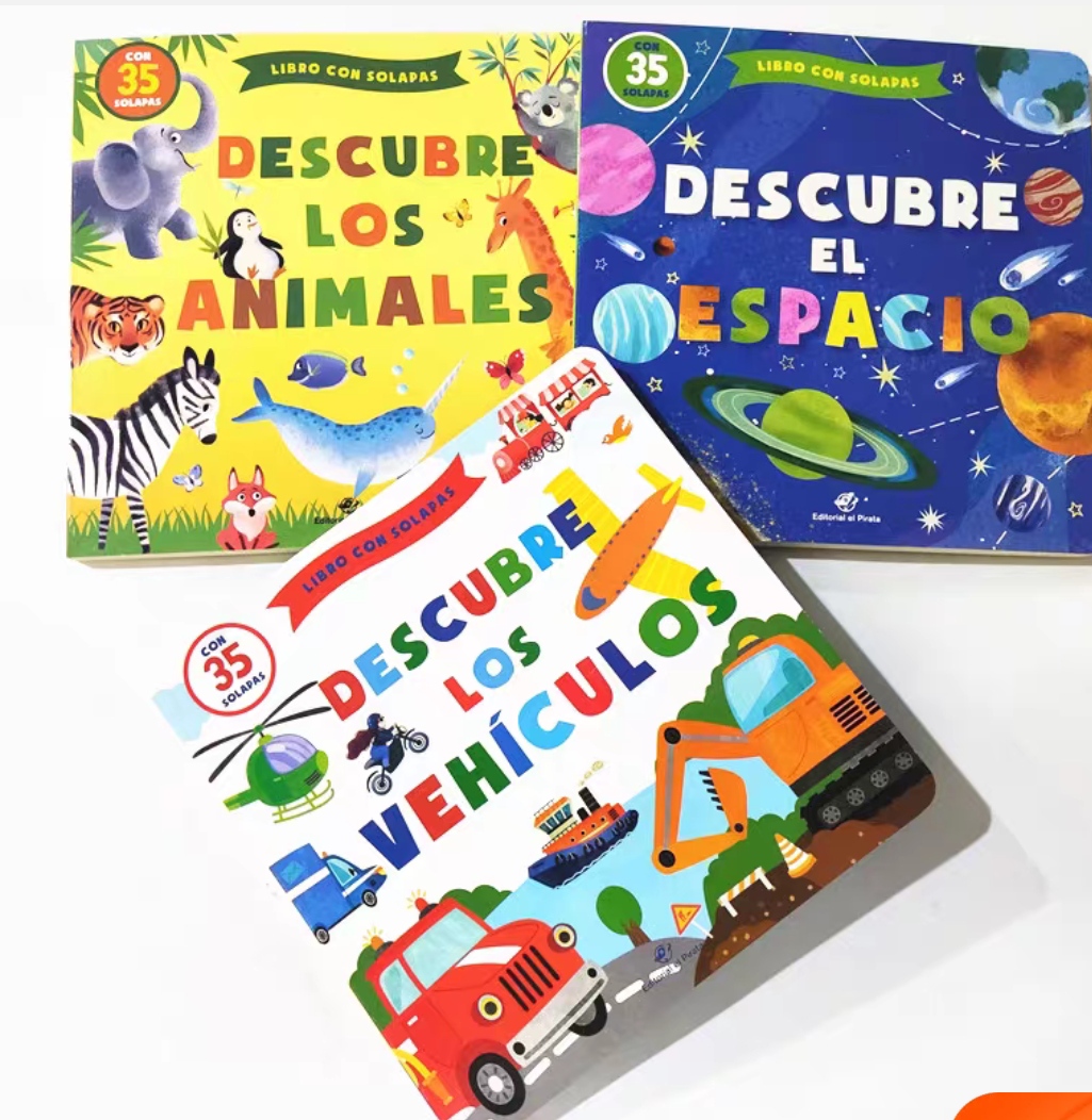Kids Early Education Books - Random 2 Books Parent Child Kids