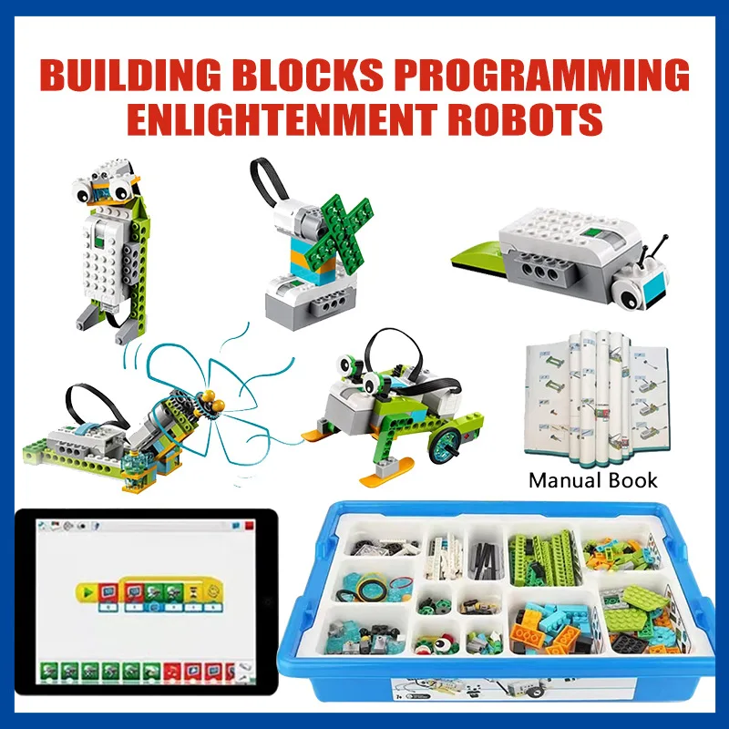 Kids Education Hub - WEDO2.0 Compatible 45300 Programming Robot with