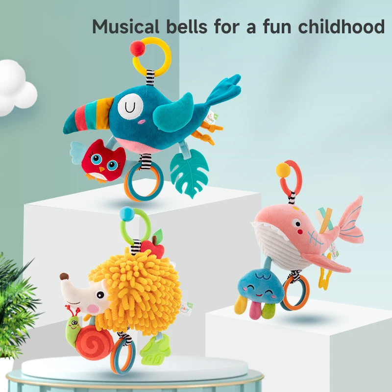 Kids Educational Songs - 0-6-12 Months Newborn Soft Plush Animal