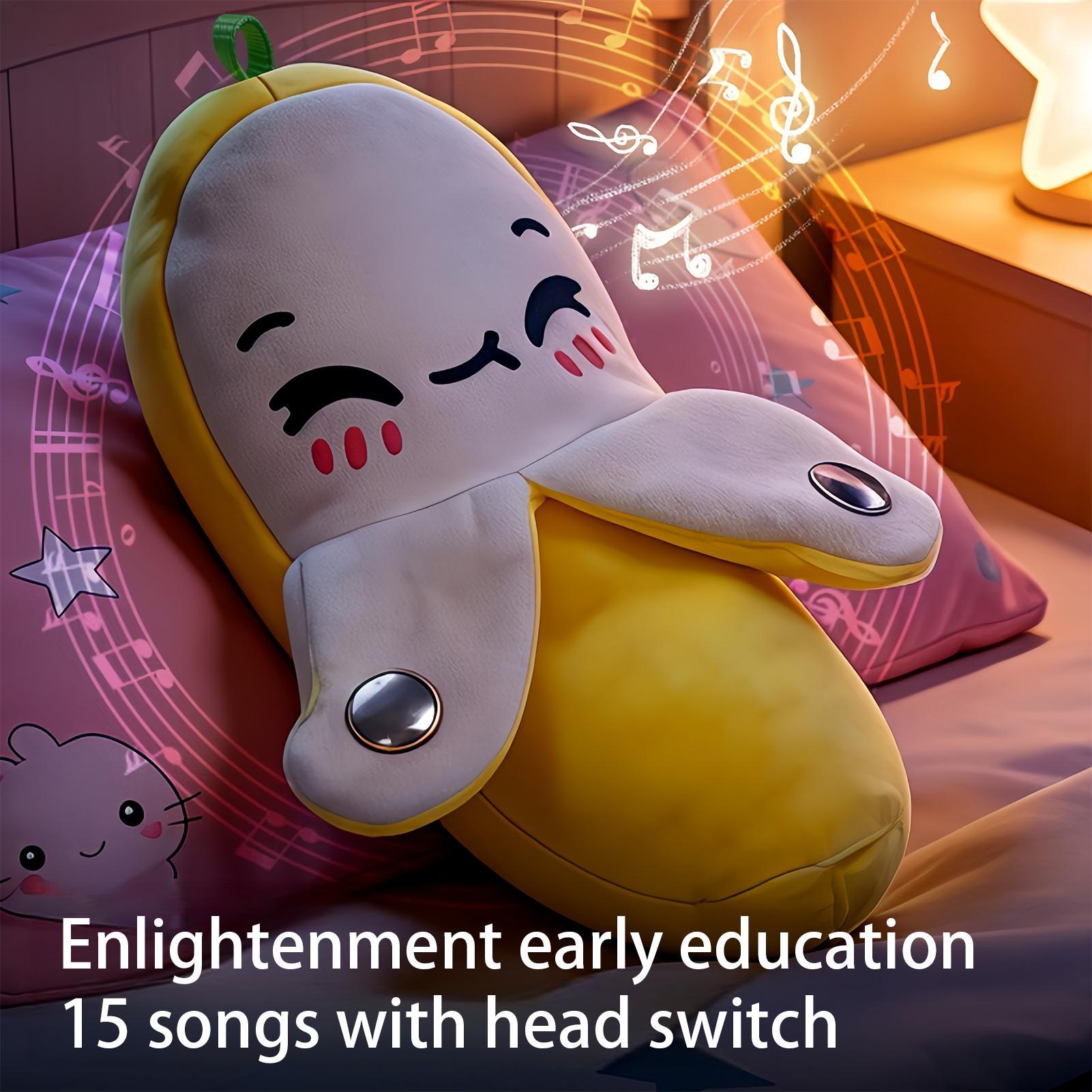 Kids Education Learn Tv - Musical Sensory Toy Soft Fruit Doll