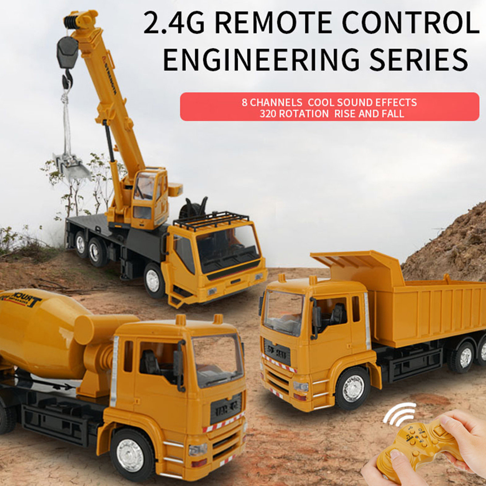 Engineering Vehicle Remote Con - Kids Education Degree ulasan dan harga