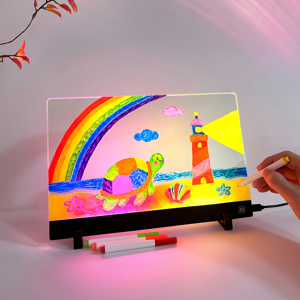 Kids Drawing Board Reusable LC - Kids Education Tablets ulasan dan harga