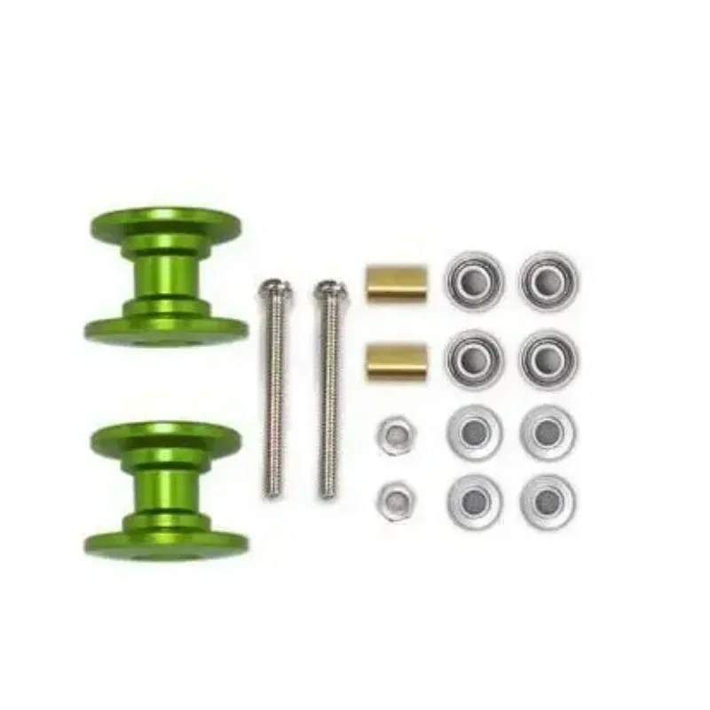 2Pcs 12-13mm Double Guide Roll - Tamiya Model Mini 4Wd ulasan dan harga