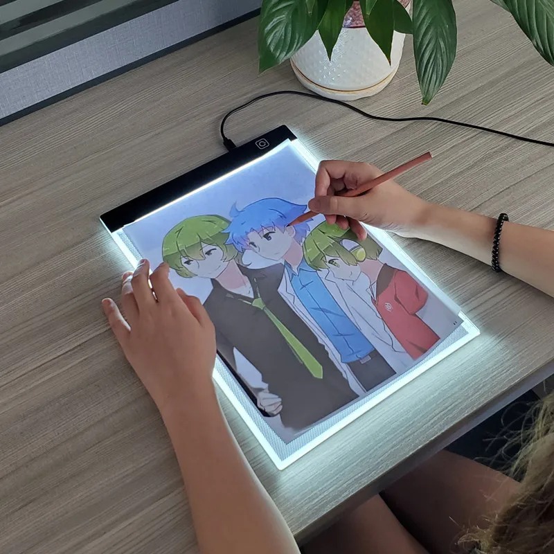 Led Drawing Copy Pad 3 Level D - Kids Education Tablets ulasan dan harga