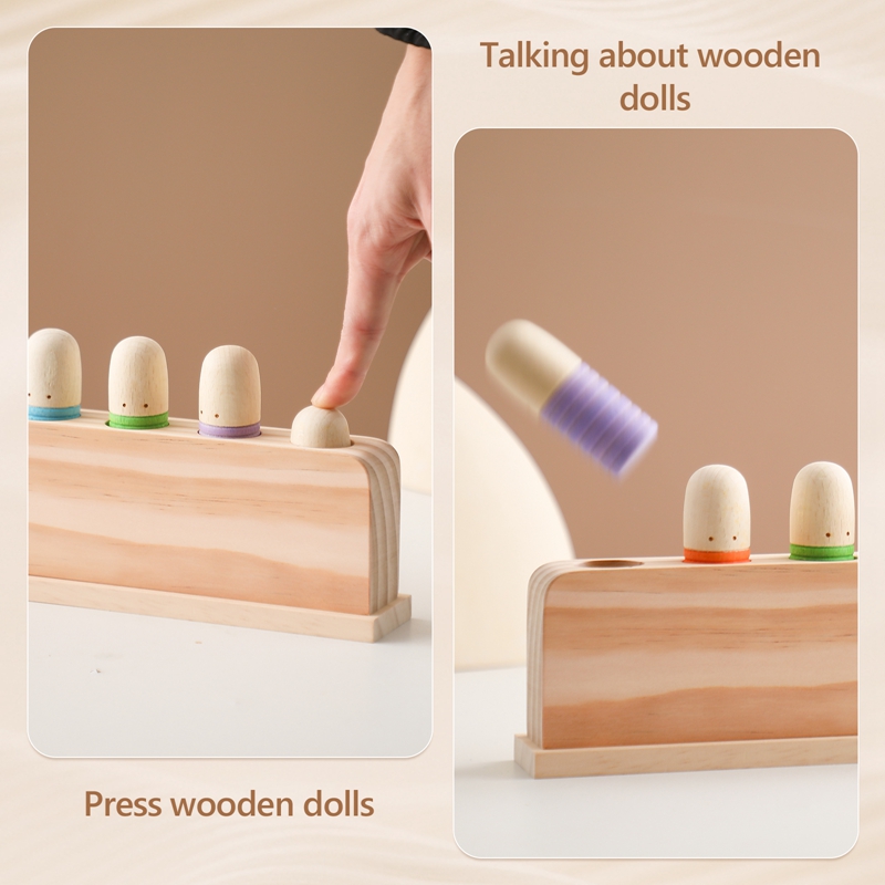 Montessori Toys Baby Wooden Bo - Kids Educational Songs ulasan dan harga