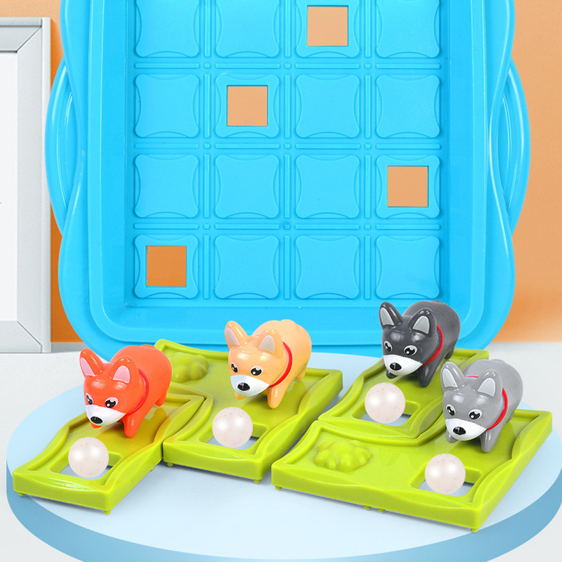 Board Game Naughty Puppies Chi - Kids Education Board ulasan dan harga