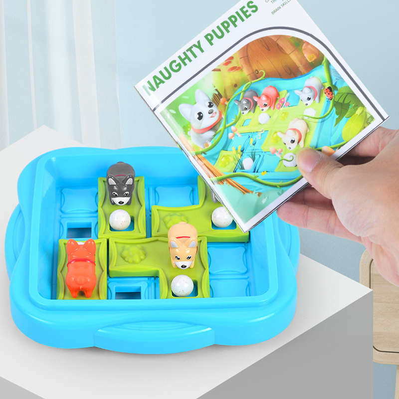 Board Game Naughty Puppies Chi - Kids Education Board ulasan dan harga