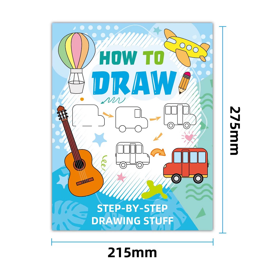 How To Draw Animal Cartoon Ske - Kids Early Education Books ulasan dan harga