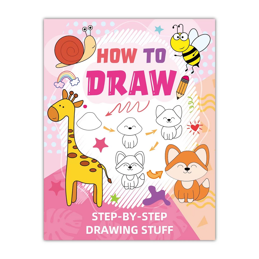 How To Draw Animal Cartoon Ske - Kids Early Education Books ulasan dan harga