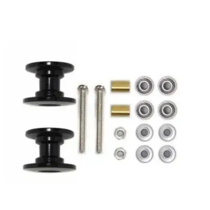 2Pcs 12-13mm Double Guide Roll - Tamiya Model Mini 4Wd ulasan dan harga