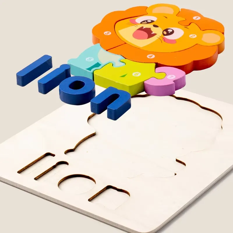 3D Animal Traffic Puzzle Spell - Kids Education Board ulasan dan harga