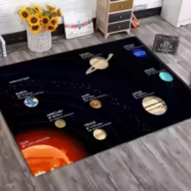 Black Background Solar System  - Background For Kids Education ulasan dan harga