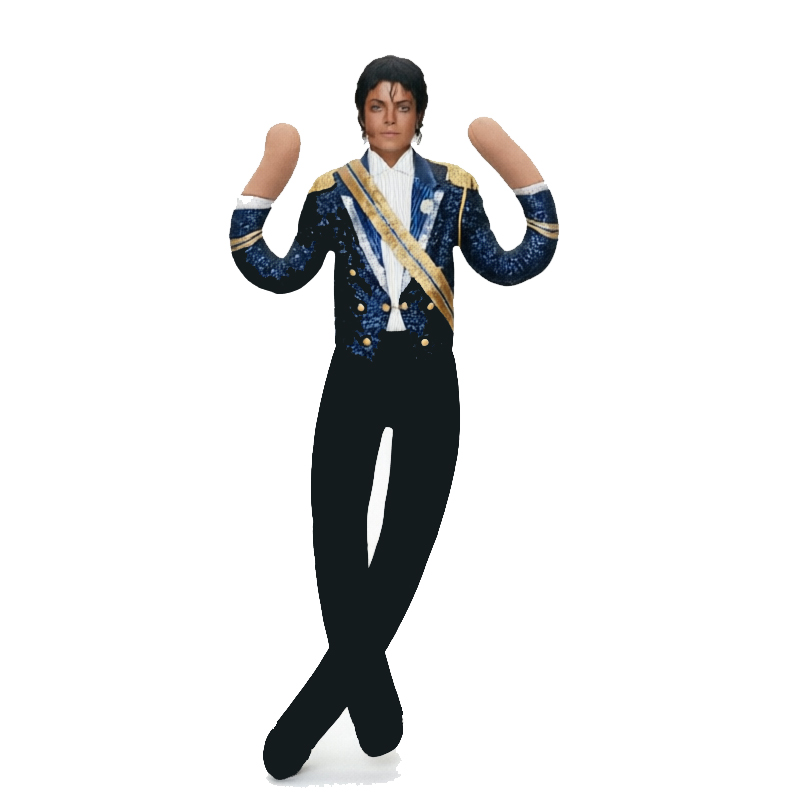 28CM Anime Michael Jackson Cos - Kids Educational Songs ulasan dan harga