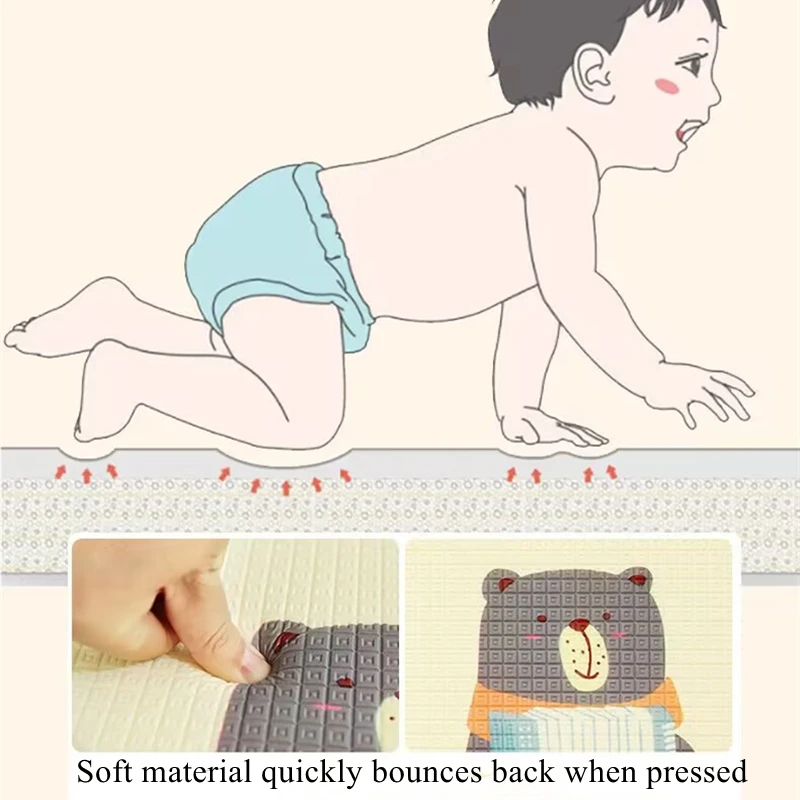 Baby Play Mat Thicken 1/0.5cm  - Kids Education Bd ulasan dan harga