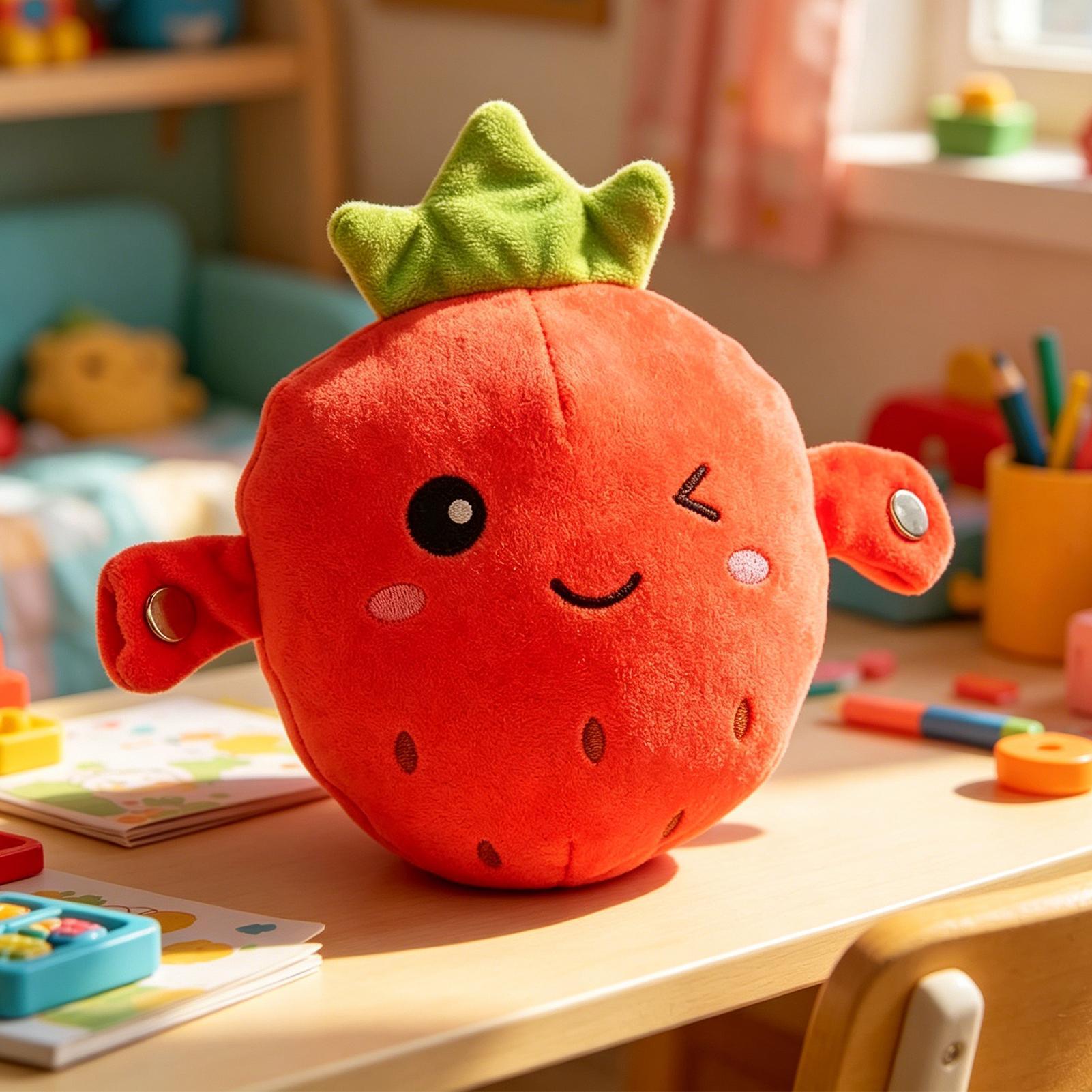 Strawberry Plush Educational I - Kids Education Learn Tv ulasan dan harga