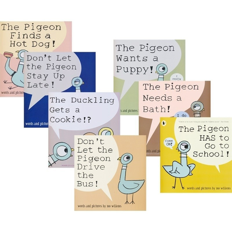 9 Books Don't Let the Pigeon D - Kids Early Education Books ulasan dan harga