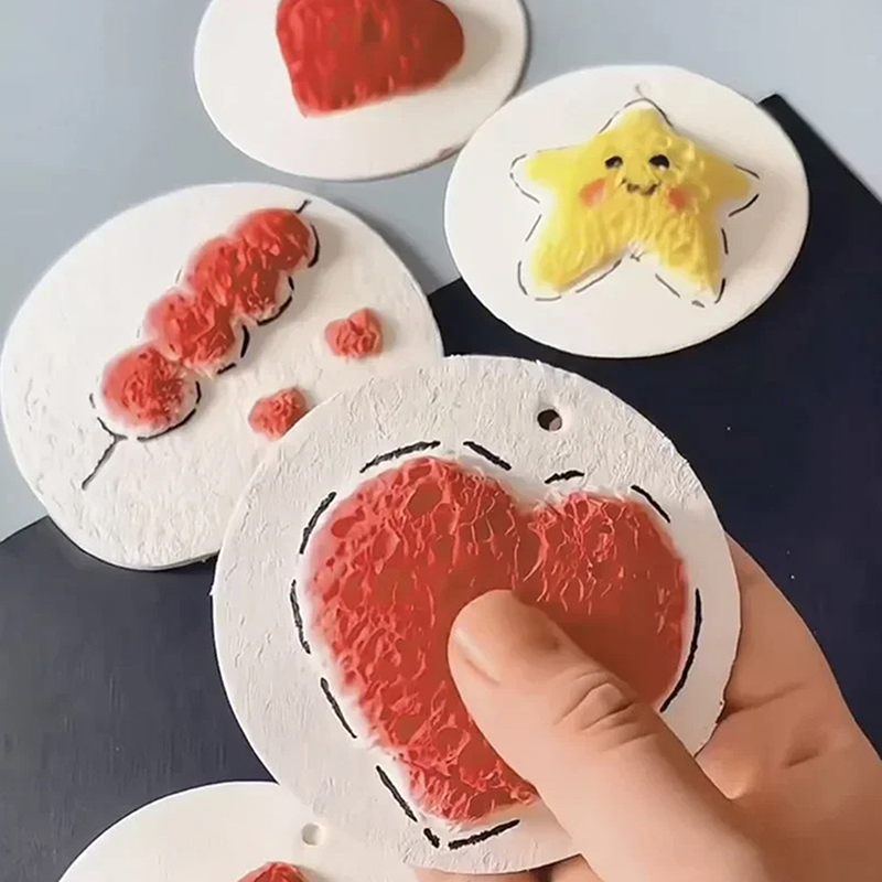 1Pc 3D Magic Puffy Foam Textur - Kids Education Board ulasan dan harga
