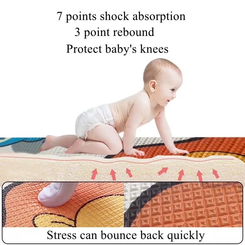 Waterproof Thick 1cm Baby Play - Kids Education Bd ulasan dan harga