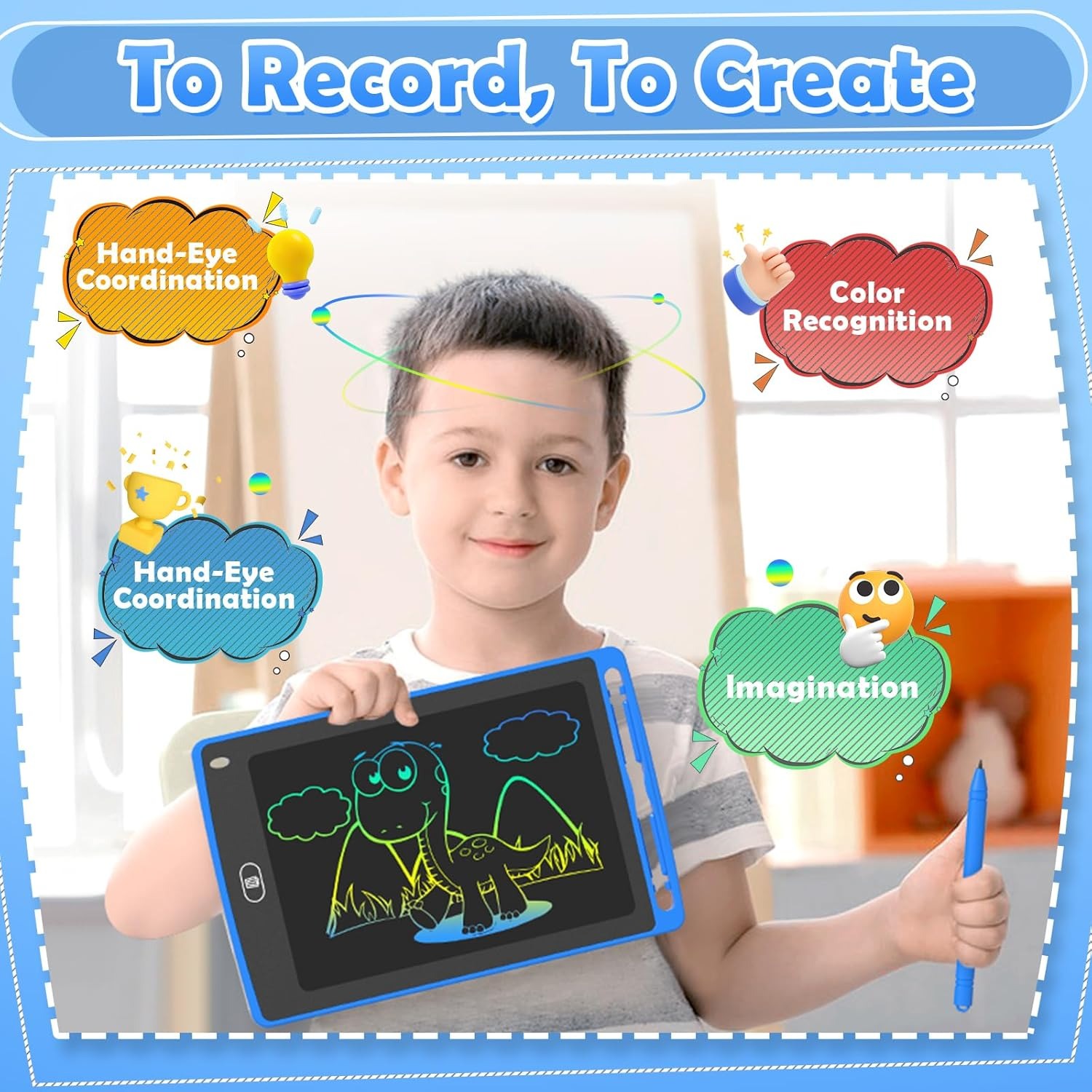 Pack LCD Writing Tablet for Ki - Kids Education Board ulasan dan harga