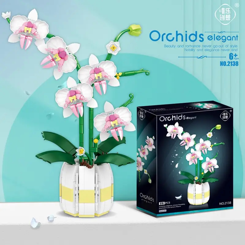 606 Pcs Orchid Building Blocks - Orchid Kids Education ulasan dan harga