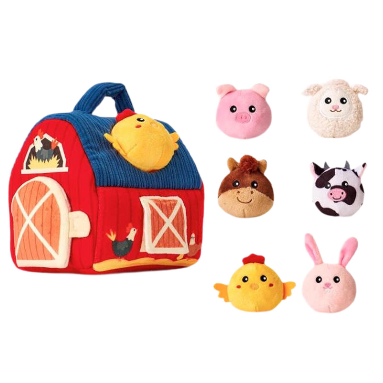 Plush Farm Animals Gifts Chris - Kids Education Learn Tv ulasan dan harga