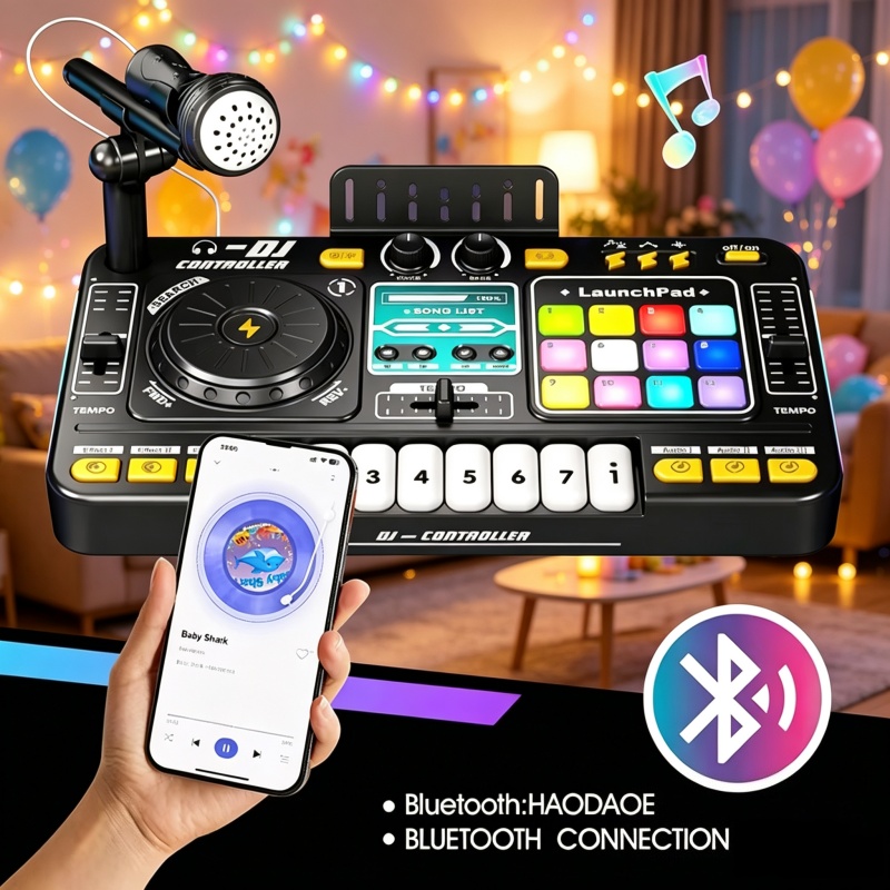 Simulation DJ Mixer Controller - Kids Education Bd ulasan dan harga