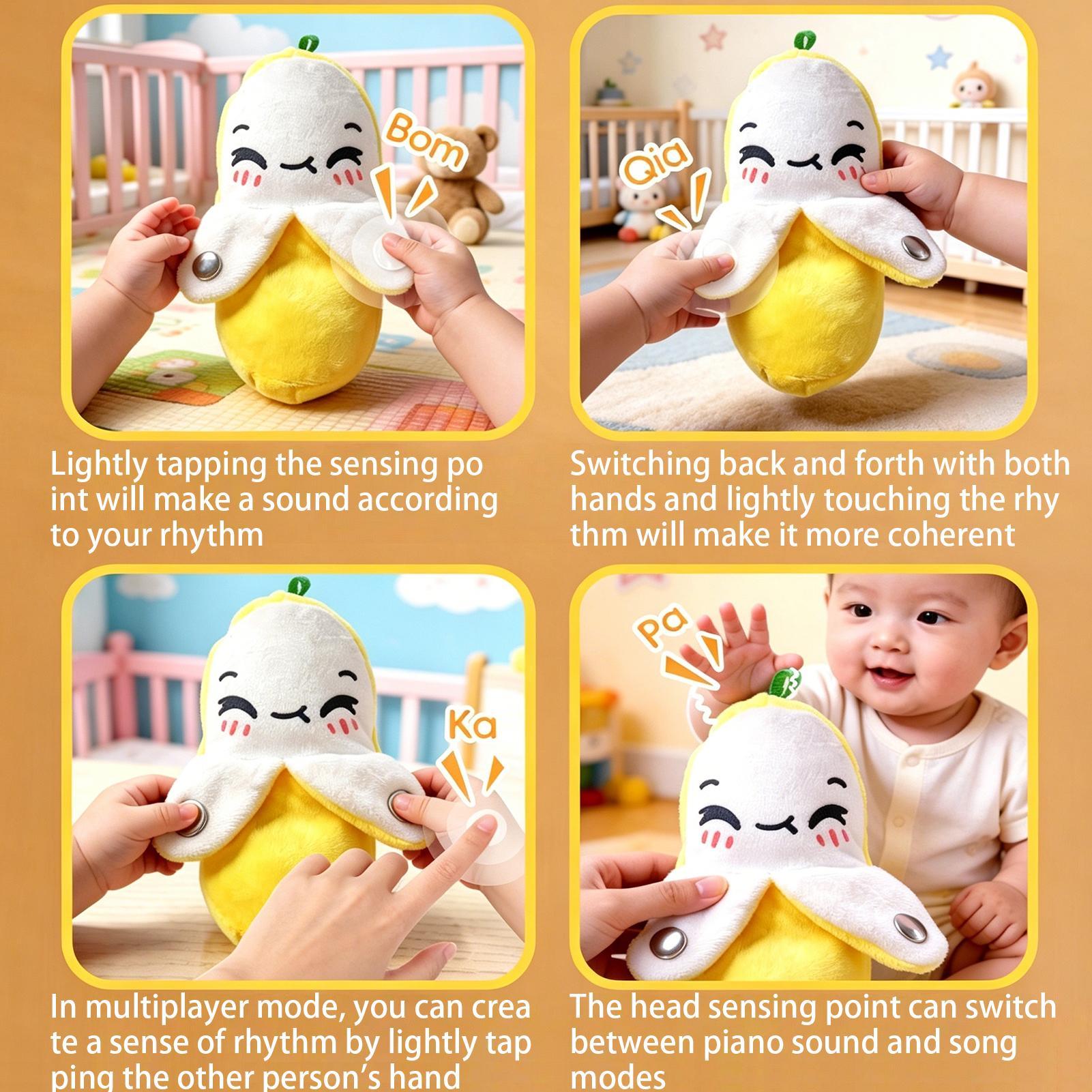 Musical Sensory Toy Soft Fruit - Kids Education Learn Tv ulasan dan harga